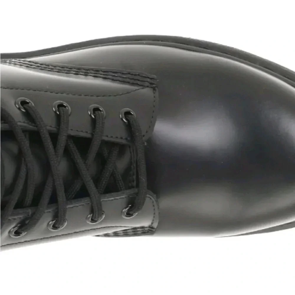 Dr. Martens Black Patent Lace-Up Combat Boots - Picture 6 of 12